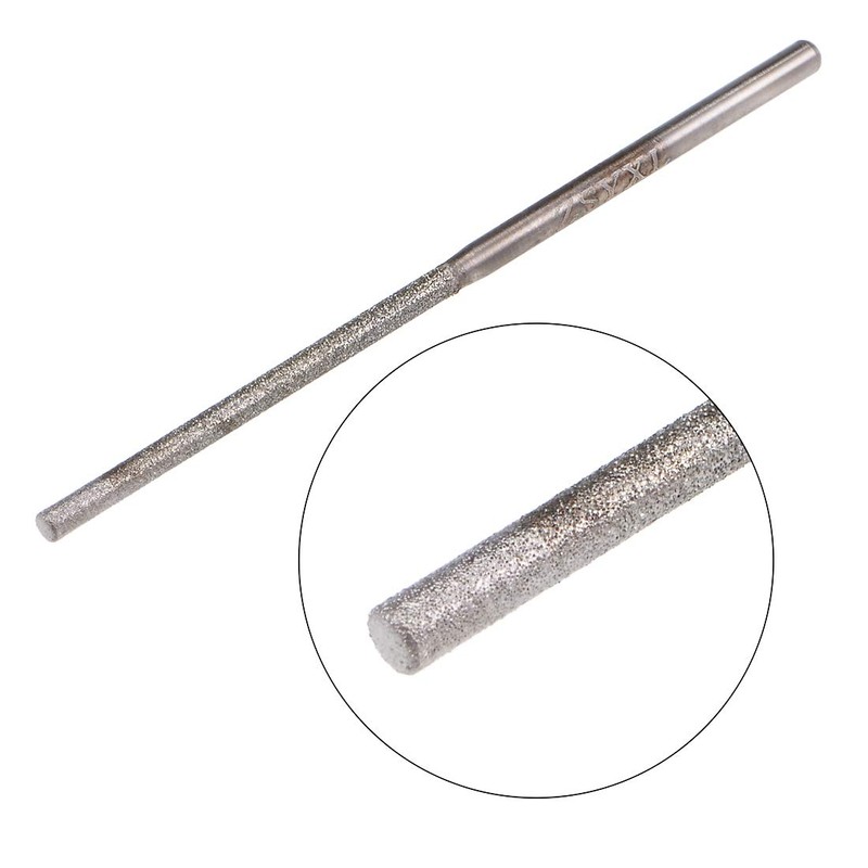 sourcing map Mini Diamond Burrs Grinding Drill Bits for Rotary