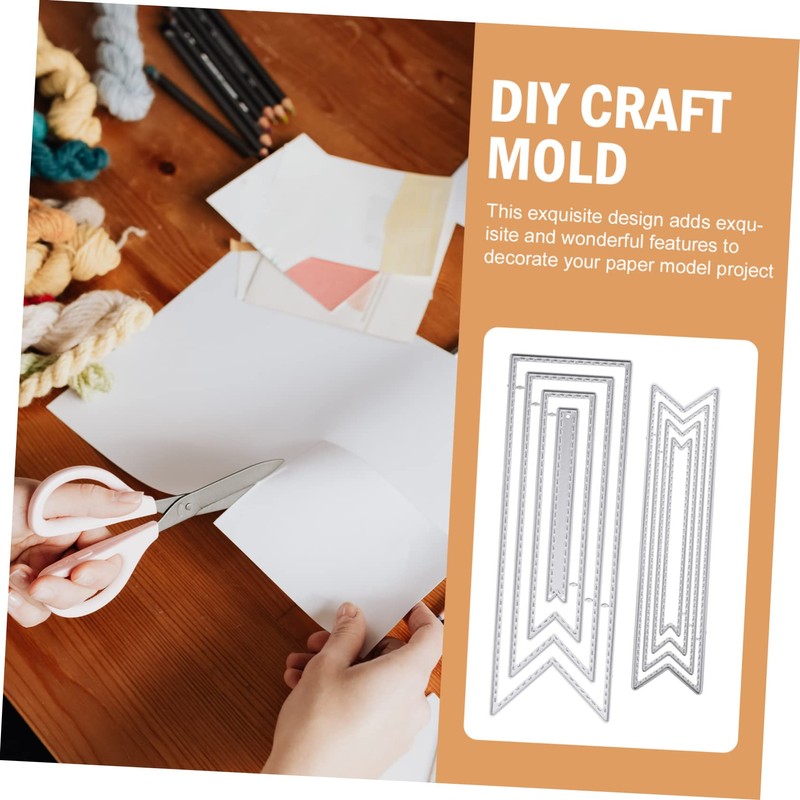 Operitacx DIY Craft Stencils Cutters Carbon Steel Embossing Templates for