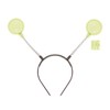 shoperama Headband with Fluorescent Balls Neon Antennas Alice Band Alien