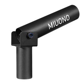 MIUONO Landmine Attachment for Barbell, T Bar Row Attachment Fit for 2" Olympic Bar, Full 360° Swivel for Back or Full-Body Workout Home Gym Equipment