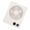 Ultra Thin Table Fan Desktop Flat Battery Operated Standing Hanging