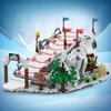 LOZ Mini Blocks 1922 Christmas Ski Resort Amusement Parks Building