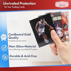 Cartón Gold CBG-TL Pro Toploaders Keep Cards Ultra Protect, 4" L, 25 Unidades