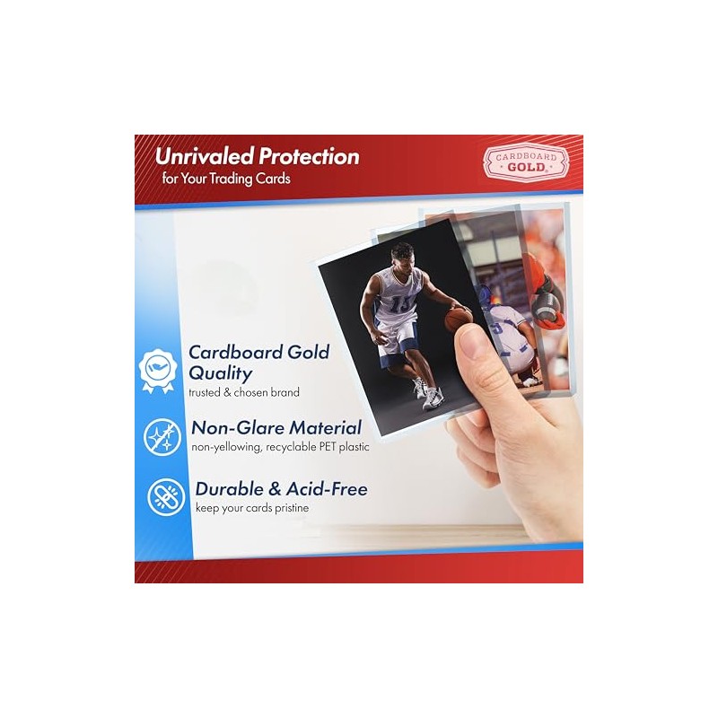 Cartón Gold CBG-TL Pro Toploaders Keep Cards Ultra Protect, 4"