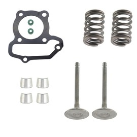 YJGZSVK Intake Exhaust Valve Kit for Yamaha Grizzly 125 YFM125 TTR125