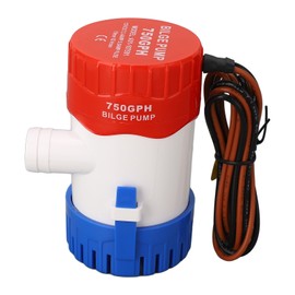 Bilge Pump Silent Boat Submersible DC 12V 750GPH Micro Drain Pump for Garden Ship