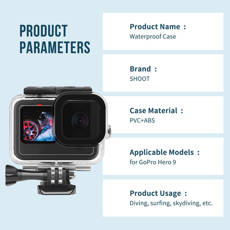 Protective Case Cover for Hero 9 10 11 Action Camera