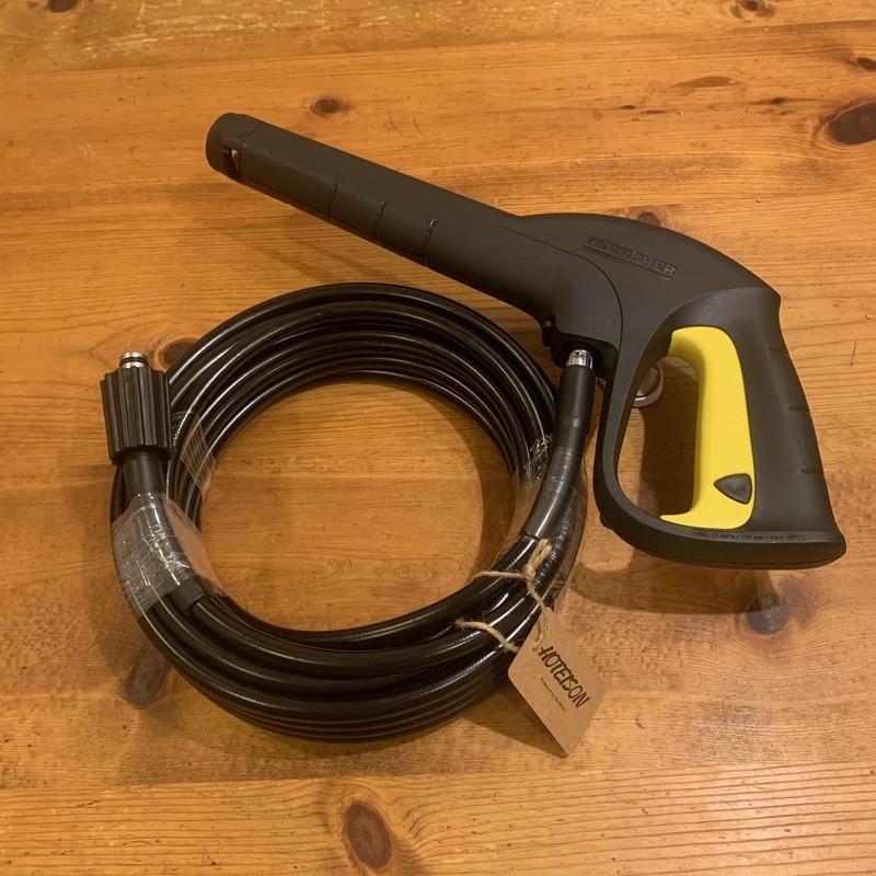 HOTEISON High-Pressure Washer Extension Hose Hook Pin Connection 10m 40MPa