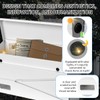 Ydocabinit Wall Mount Mailbox, Large Capacity Mailbox for House, Visibility