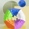 XMDCuber Megaminx 5 x 5 Stickerless Puzzle Cube, 5 x