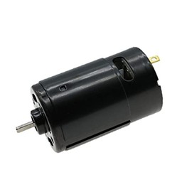 LVLOZ Electric Motor Hand-Drill Motor, Electric Screwdriver Motor, Ride On Toys Motor, Power Tool Motor, Ball Bearing 12V 24V 550 DC Motor Tools (Color : Type 1-Black Leather 550)