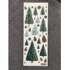 Stickers THE PAPER STUDIO LA PETITES STICKERS CHRISTMAS TREES EVERGREENS SPRUCE TREE 36PC