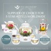 Teabloom - Cesta de repuesto de acero inoxidable para vaso