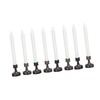 8PCS LED Taper Candle Flameless Window Candle Remote Control Warm