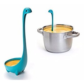 Ototo Nessie Schöpflöffel - Loch Ness Monster Suppenlöffel (Blau)