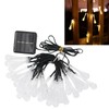 Solar String Lights IP65 Waterproof 2 Light Modes Outdoor String