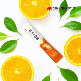 Daedong Goryeo Sam (현대Hmall)대동고려삼 홍삼스틱 100포 홍삼엔감귤(10g x 100포)(26.11.30까지) (Hyundai Hmall) Daedong Korean Red Ginseng Stick 100 Packs, Red Ginseng with Citrus (10g x 100 packs) (until 26.11.30)