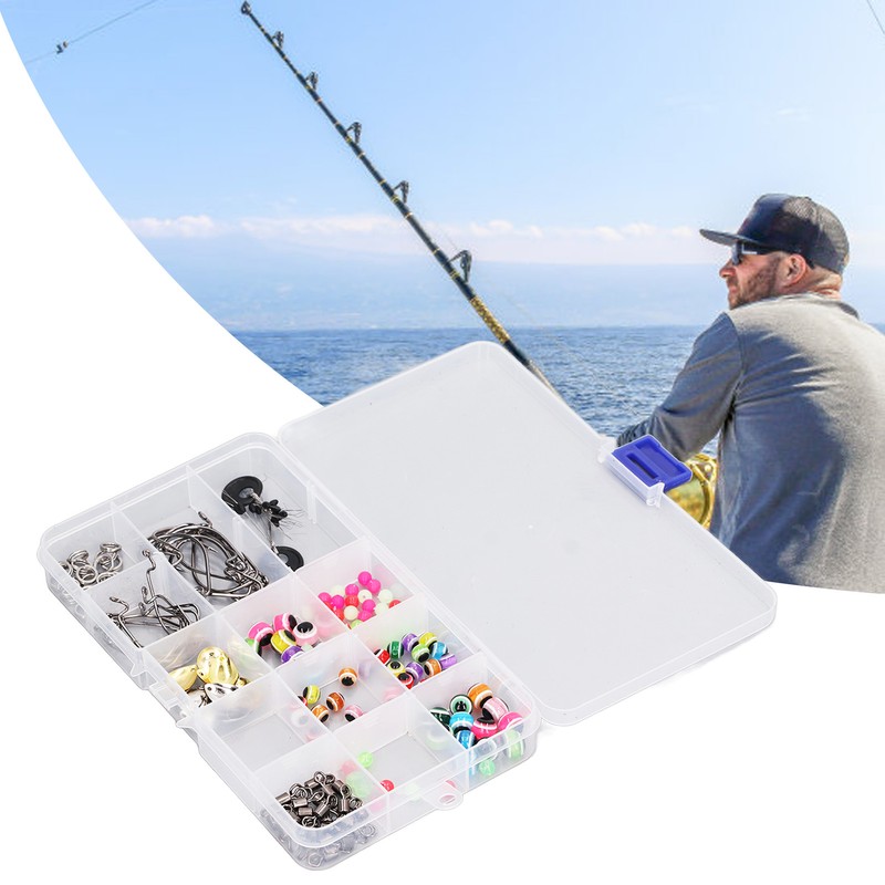 Fishing Terminal Tackle Kit Sharp Tip Stainless Steel Rust Proof