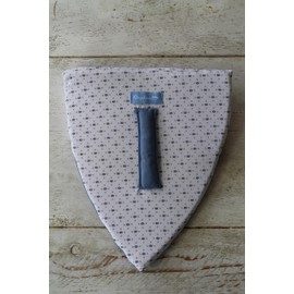 Ringelsuse Fabric Sword Knight Sword Fabric Knight Toy Children 32 x 16 cm Sword 28 x 24.5 cm Sign Blue White Outer Material 100% Cotton Fairtrade