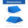 Fanwer Positioning Wedge Pillow for Side Sleeping (3 in 1),