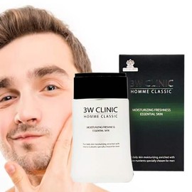 3W Homme Classic For Men Essential Skin 150ml Skin Men's Skin Men's Skin Classic Homme / 3W 옴므 클래식 포맨 에센셜 스킨 150ml 스킨 남자스킨 남성스킨 클래식 옴므