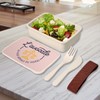 Fabulous Lunch Box Lunchbox mit Besteck, Rosa – La meilleure