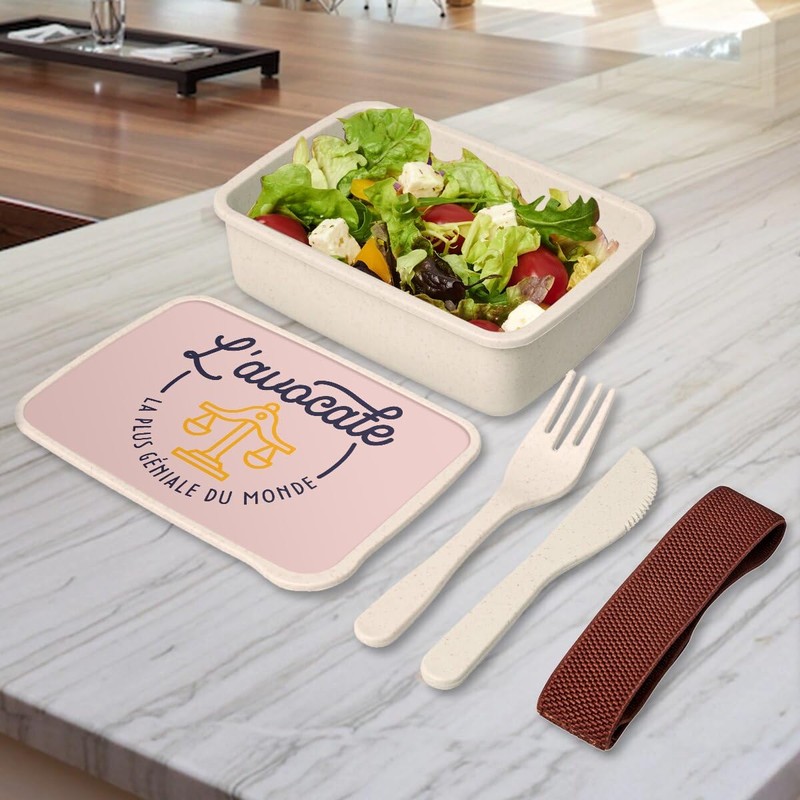 Fabulous Lunch Box Lunchbox mit Besteck, Rosa – La meilleure