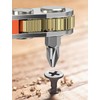 Right Angle Phillips Magnetic Screwdriver, Ancable 1/4” PH2 Mini Ratchet