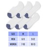 Hicomlor No Show Socks for Men 6 Pack,Non Slip Cotton