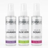Kit de aguas aloe vera, rosas y lavanda Formue 120