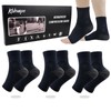 KOLEVAPE 3 Pairs Neuropathy Socks for Women & Men,Nano Comprex