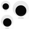 Giant Wiggle Googly Eyes with Self Adhesive Large Black Plastic