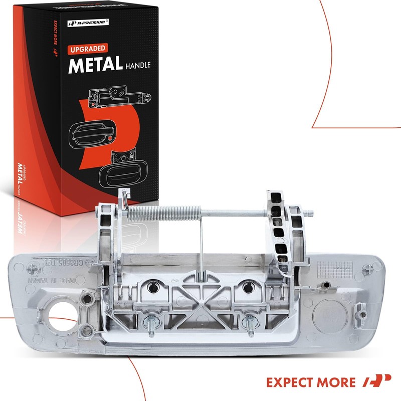 A-Premium Upgraded Metal Tailgate Handle Liftgate Latch Handle with Keyhole