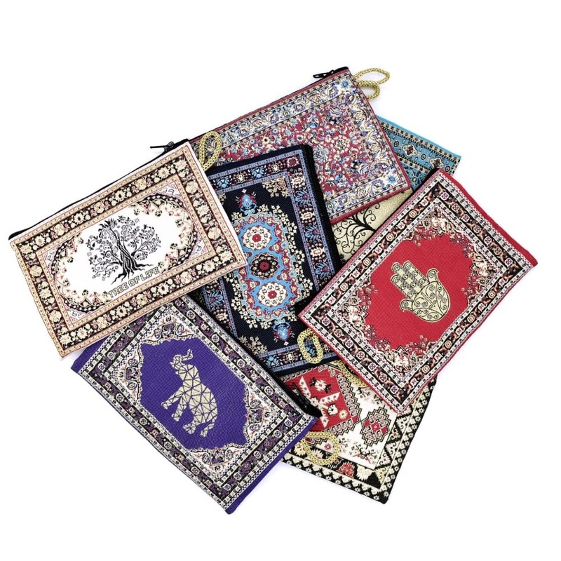 BDM - Monedero billetero turco Con Estampado floral, Colourful