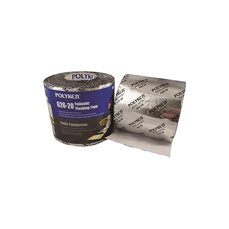 POLYKEN 1087420 626-20 Foilastic Window and Door Flashing Tape, 6"