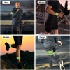 LiJuanWang Reflective Bands, Pack of 4 Bicycle Trouser Clips, Elastic