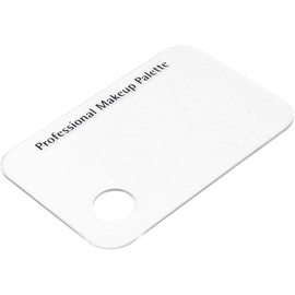 Paleta de Maquillaje TMISHION, Paleta de Maquillaje acrílico Transparente Paleta de Mezcla cosmética y Herramienta de espátula Inoxidable Conjunto de Herramientas para espátulas de Maquillaje