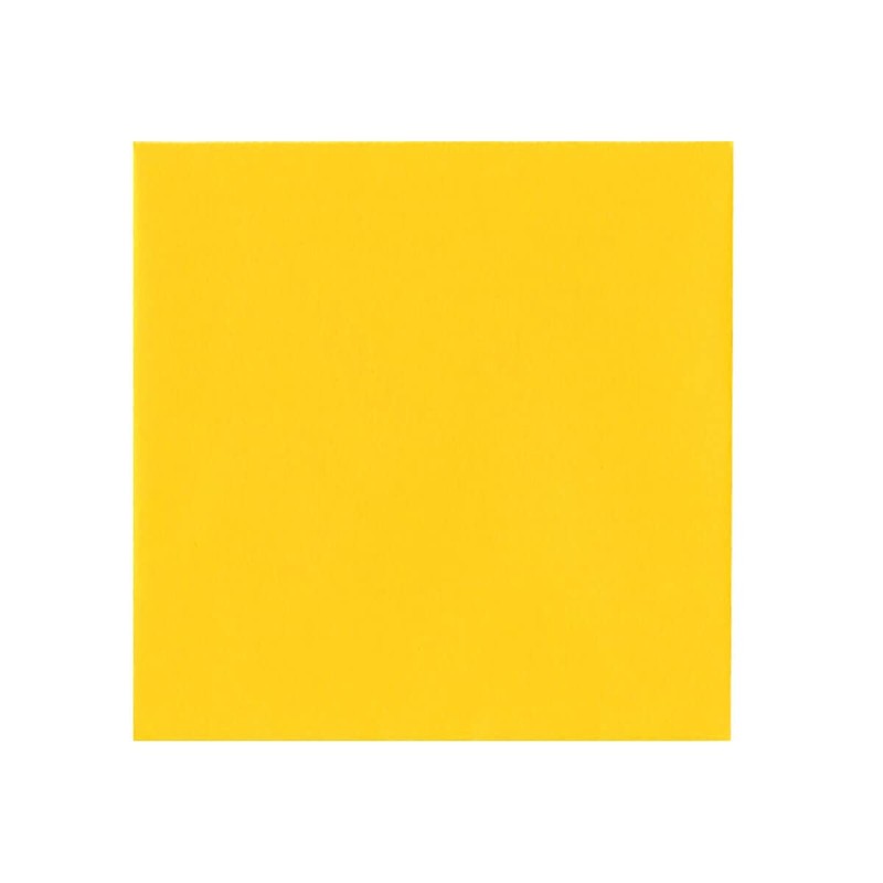 50 Mid Yellow Square Envelopes - 155mm x 155mm -