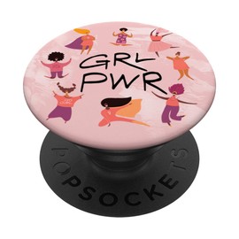 Grl Pwr Pop Socket - Pink Girl Power Accessories for Women