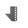 QS Components Front Ladder Bar Bracket Fits 2" x 3"