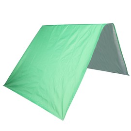 Outdoor Swing Canopy Playground Roof Canopy Waterproof Cover Replacement Tarp Sunshade(Green)