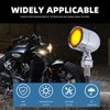 Motorcycle Bullet Turn Signals LED Front Rear Lights 4 PCS,