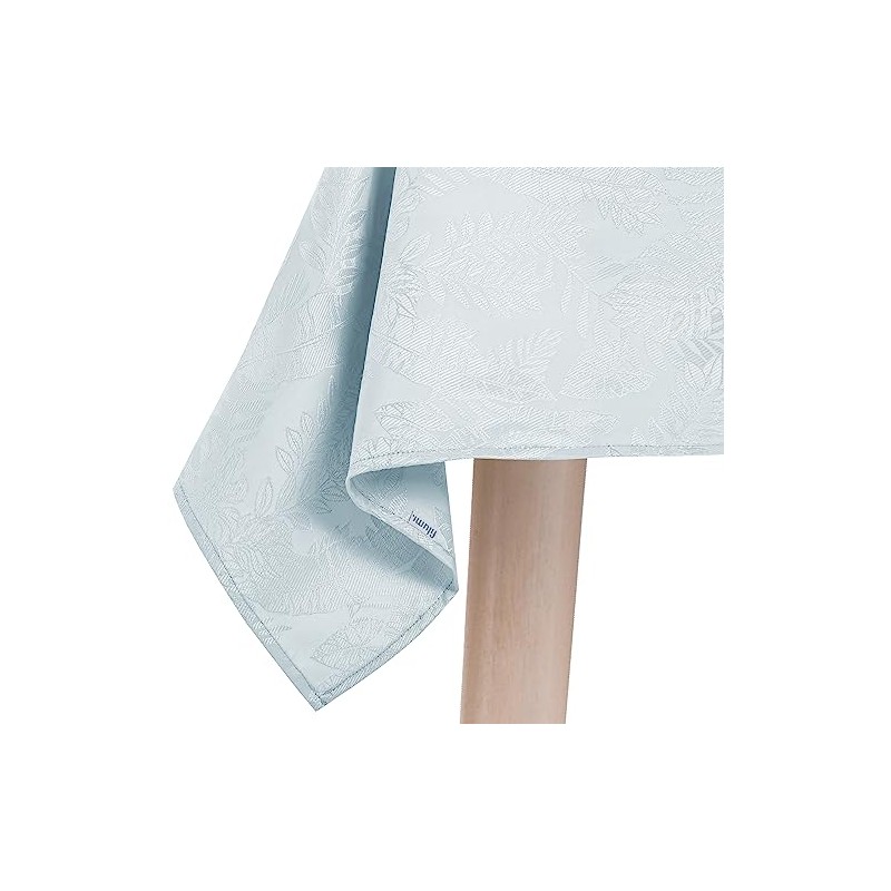 Filumi Eris Tablecloth 140 x 260 cm Silver Washable for
