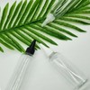 Portable Pointed Cap Bottle 100ml White Cap Oil 15ea