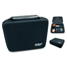 ZENXEAY SEWAS Vape Customs Hard Case for Vaporizer Mighty & Mighty+ and Various Accessories, Travel Case and Protective Carry Bag for Evaporators, black, travel bag