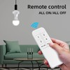 QIACHIP Wi-Fi Smart 2.4G Remote Control Light Socket E26 E27