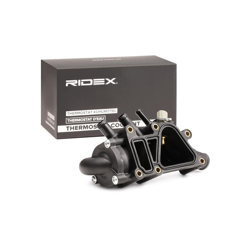 RIDEX Thermostat Coolant Cooling Water Thermostat with Housing with Temperature