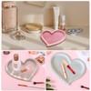 Heart Shape Resin Tray Mold, Multi-Purpose Concrete Molds, Candle Holder
