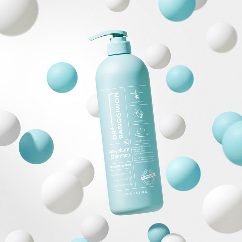 Dr. Bang Ki-won No Sebum Shampoo + Treatment 2-Piece Set