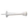 Door Stop Wall Protector with Rubber Tip – White Solid